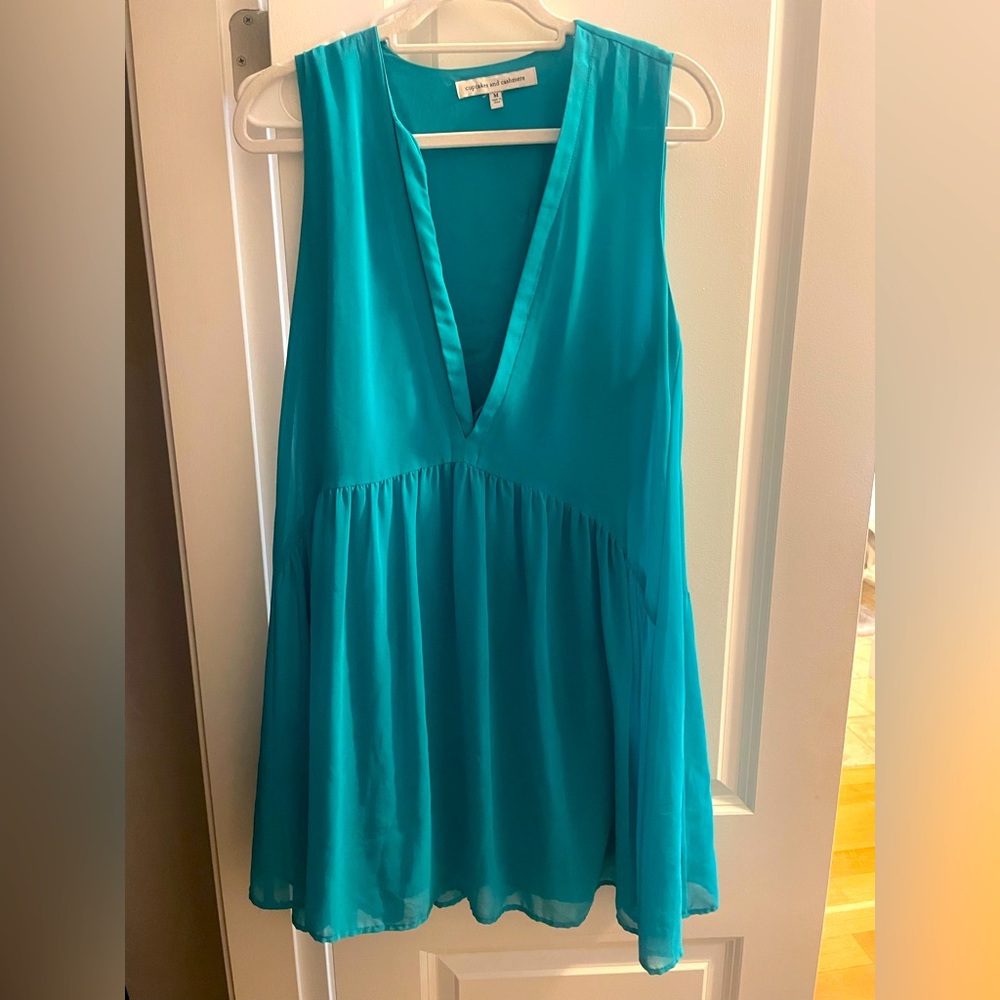 Dress, teal, good condition